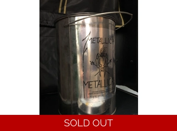 Metallica - Metallican - Limited Edition 12 Track GOLD CD In Metal Metallica 'Paint Tin'